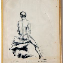 Boy On A Rock - Arlice's Art Gallery Lithograph